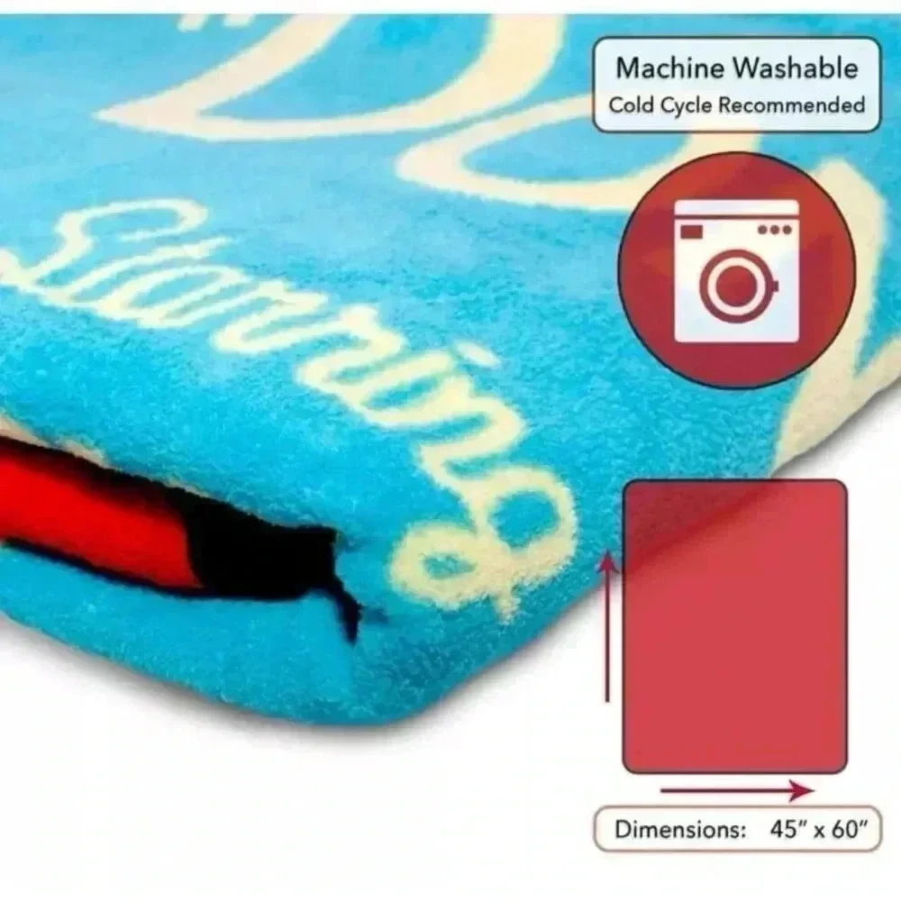 Cuphead Don't Deal with the Devil Lightweight Fleece‎ Blanket | 45 x 60 Inches